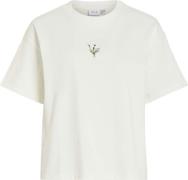 Vila T-shirt Monie  Off White dames