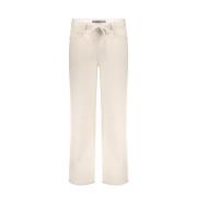 Geisha Jeans Balloon linnen mix Off White dames