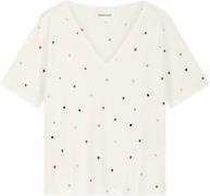 Fabienne Chapot T-Shirt Phil V-Neck  Wit dames