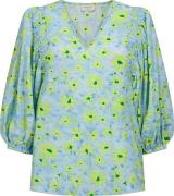 Freequent Blouse Jovi Blauw dames