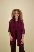 Bomont Sjaal Cassy  Bordeaux Rood dames