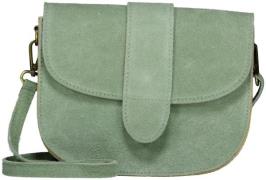 Bomont Tas Maan Suede Groen dames