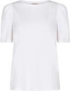 Freequent T-shirt Fenja Wit dames