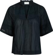Neo Noir Top Siama s voile Navy dames