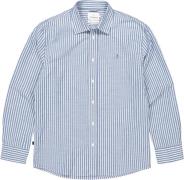 Butcher Of Blue Overhemd Neale Stripe Navy heren