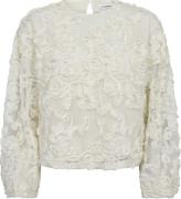 Co'couture Blouse tessie flower Off White dames