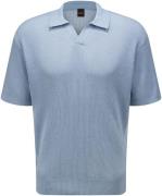 Boss Orange Polo Aravalo Blauw heren