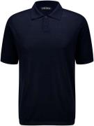 Airforce Polo Knitted Navy heren