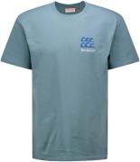 Revolution T-shirt Loose Fit Blauw heren