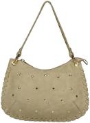 Bomont Tas Casey suede Kaki dames