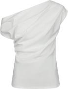 Neo Noir Top Mabelle Drapy Wit dames