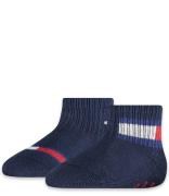 Tommy Hilfiger Sokken Baby Sock 2P Flag Blauw