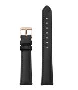 CLUSE Horlogebandjes Strap 16 mm Leather Zwart