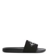 Calvin Klein Slippers Slide Monogram Co Zwart