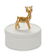 Balvi Decoratieve objecten Jewellery Box Deerling Goudkleurig