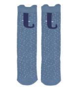 Trixie Sokken Knee High Socks Mrs. Elephant Blauw