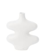 Present Time Bloempotten Vase Organic Curves Small Polyresin Wit