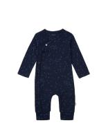 Noppies Babykleding Playsuit Nuuk Long Sleeve Allover Print Blauw