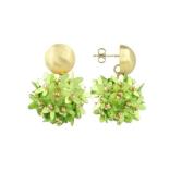 Classic Earring Sequin Flower Globe S