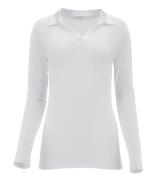 Perfect Line Cotton Polo Shirt Long Sleeve