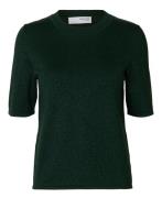 Lura Lurex 2/4 Knit O-Neck