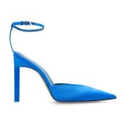 ‘Perine’ satijnen pumps The Attico , Blue , Dames