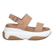 Platform Sleehak Sandalen Liu Jo , Beige , Dames