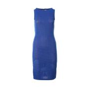 Gebreide kleding 72as 8089 wollen vierkant traforato Genny , Blue , Da...