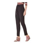 Slim-fit Trousers Manila Grace , Black , Dames