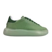 Groene Stoffen Damessneakers Save The Duck , Green , Dames