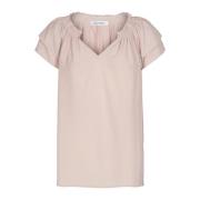 Stijlvolle Dames T-Shirt Collectie Co'Couture , Pink , Dames