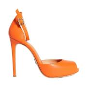 Sandalen met hoge hakken Sergio Levantesi , Orange , Dames