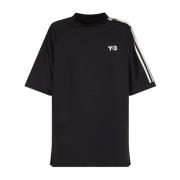 T-shirt met logo Y-3 , Black , Dames