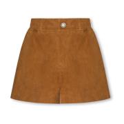 Nida suède shorts Custommade , Brown , Dames