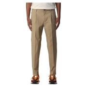 Slim-fit Trousers Incotex , Brown , Heren