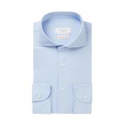 Japanese Knitted Overhemd Shirt Pp2Hc10009 Profuomo , Blue , Heren