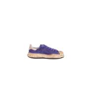 Canvas Blakey Sneakers Mihara Yasuhiro , Purple , Heren