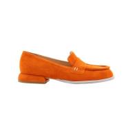 Stijlvolle Moccasin Loafers voor vrouwen Laura Bellariva , Orange , Da...