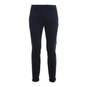 Stijlvolle Slim-Fit Broek voor Mannen Dondup , Blue , Heren