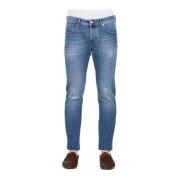 Skinny Jeans Incotex , Blue , Heren