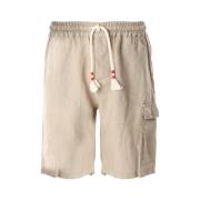 Casual shorts MC2 Saint Barth , Beige , Heren