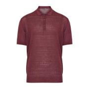Polo Shirt Corneliani , Red , Heren