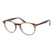 Gestreepte Bruin Grijze Brillen Barton Perreira , Brown , Unisex