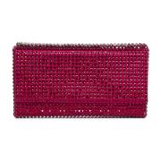 Clutch Tas Amina Muaddi , Red , Dames