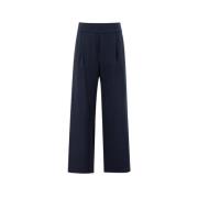 Straight Trousers Panicale , Blue , Dames