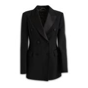 Blazers Ermanno Scervino , Black , Dames