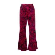 Wide Trousers Aries , Pink , Dames
