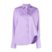 Lavander Eliza Shirt The Attico , Purple , Dames