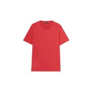 528 T-Shirt Dondup , Red , Heren