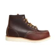 8138 Leren Moc Toe Laarzen Red Wing Shoes , Brown , Heren